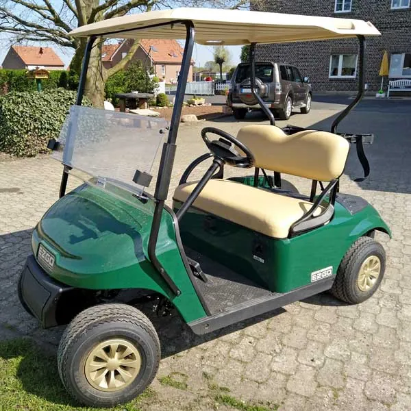EZGO TXT electric green 2-seater 2018 left
